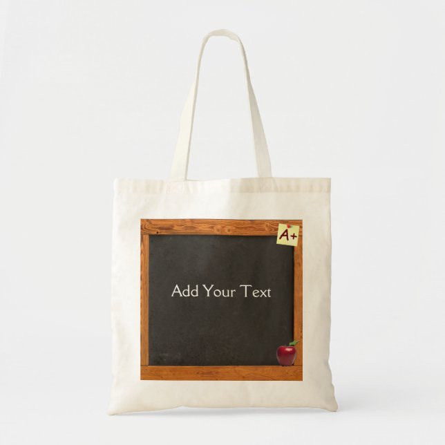 Tote Bag Tableau de professeur (Devant)