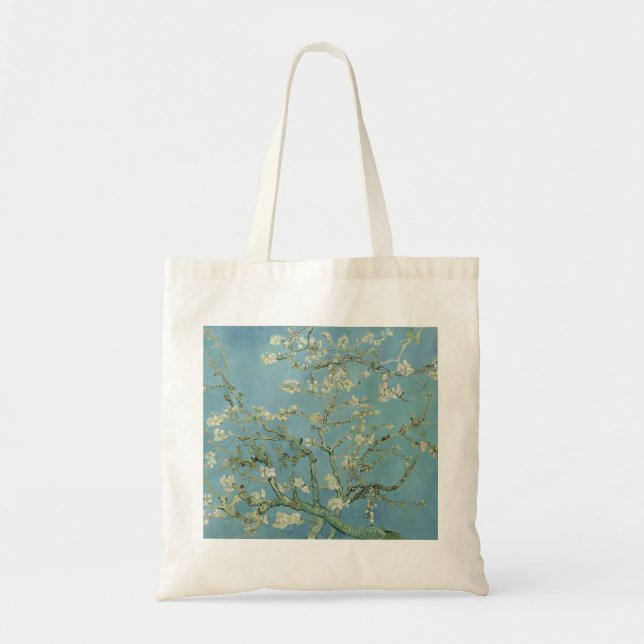 Tote Bag Tableau des fleurs d'amandes de Van Gogh (Devant)