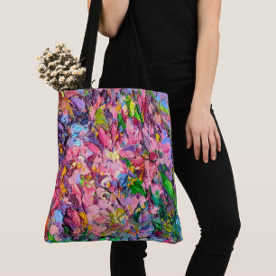 Tote Bag Tableau Floral Fourre-tout - Voir Retour