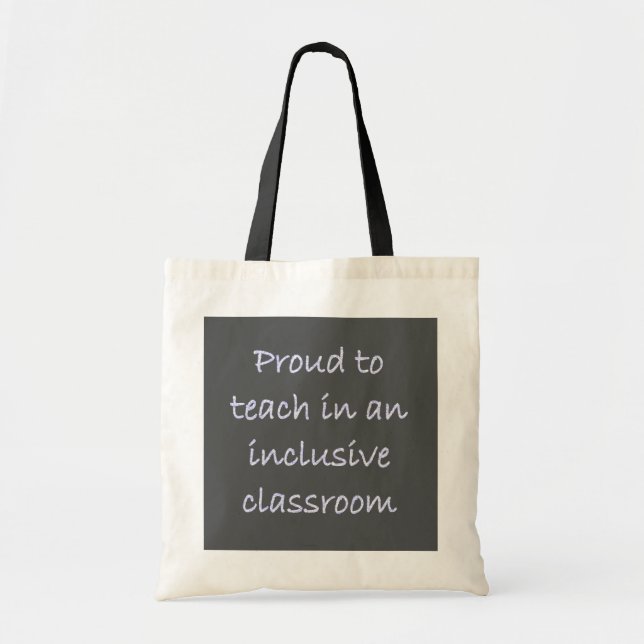 Tote Bag Tableau noir (Devant)