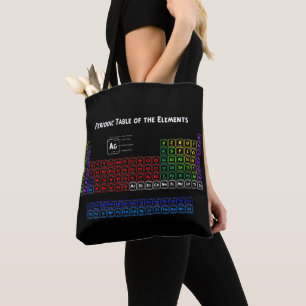 Tote Bag Tableau périodique des éléments 1