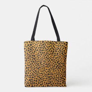 Tote Bag Taches de panthère motif de peau d'animal