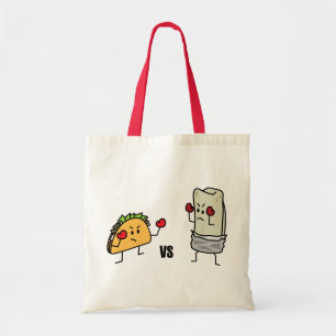 Tote Bag Taco contre le burrito