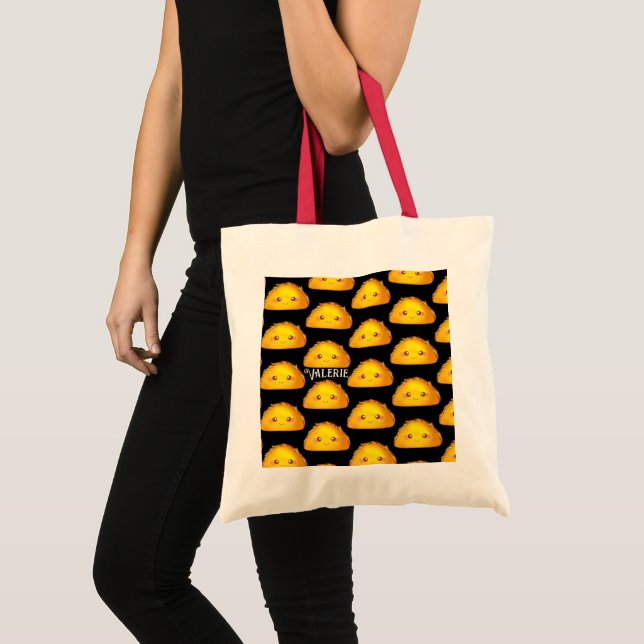 Tote Bag Taco de boeuf haché mexicain (Devant (produit))