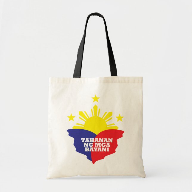 Tote Bag Tahanan Ng Mga Bayani (Devant)