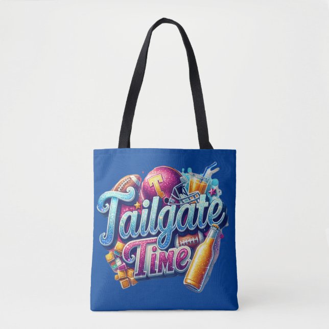 Tote Bag Tailgate Time (Devant)