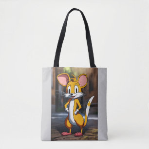 Tote Bag Tails réinventé en rat – Concept de fan art Sonic