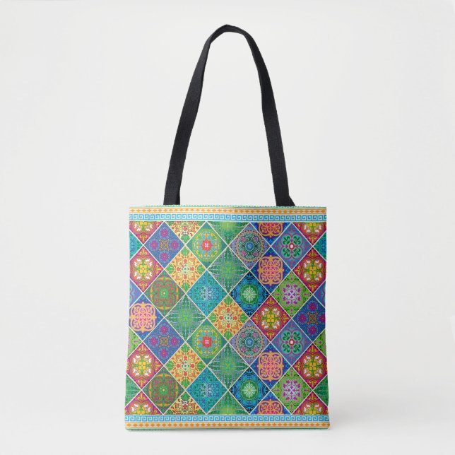 Tote Bag Talavera Design-2 Fourre-tout (Devant)