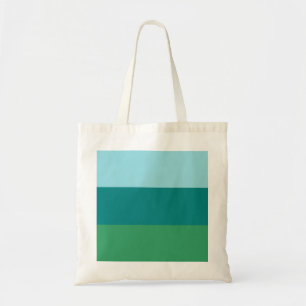 Tote Bag Tanager Turquoise, sarcelle bleue et Kelly Green H