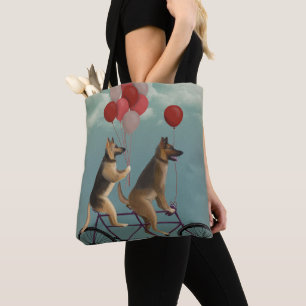 Tote Bag Tandem de berger allemand