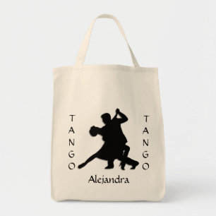 Tote Bag Tango Danse Silhouette personnelle