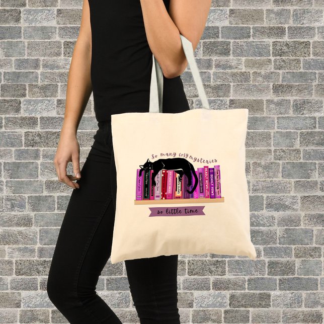 Tote Bag Tant De Mystères Cosy Si Peu De Temps Fourre-tout (Créateur téléchargé)