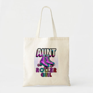 Tote Bag Tante de Roller Girl Patinage à roulettes Annivers