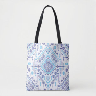 Tote Bag Tapis en cachemire indien, motif de mandala ethniq
