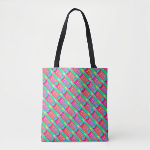 Tote Bag Tapis et chiffons Art pur abstrait suprême