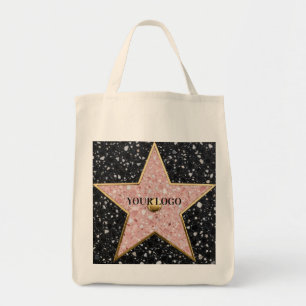 Tote Bag Tapisserie Carrée Hollywood Walk of Fame