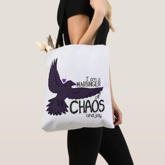 Tote Bag Tapisserie Corbeau du Chaos