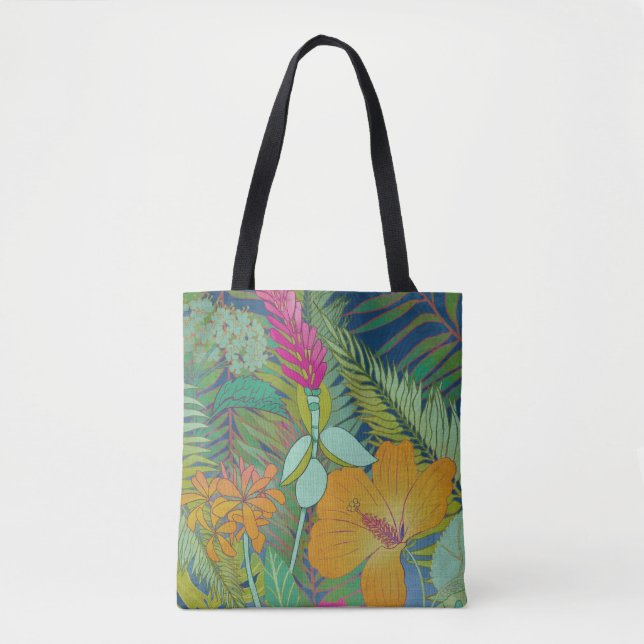 Tote Bag Tapisserie tropicale II (Devant)