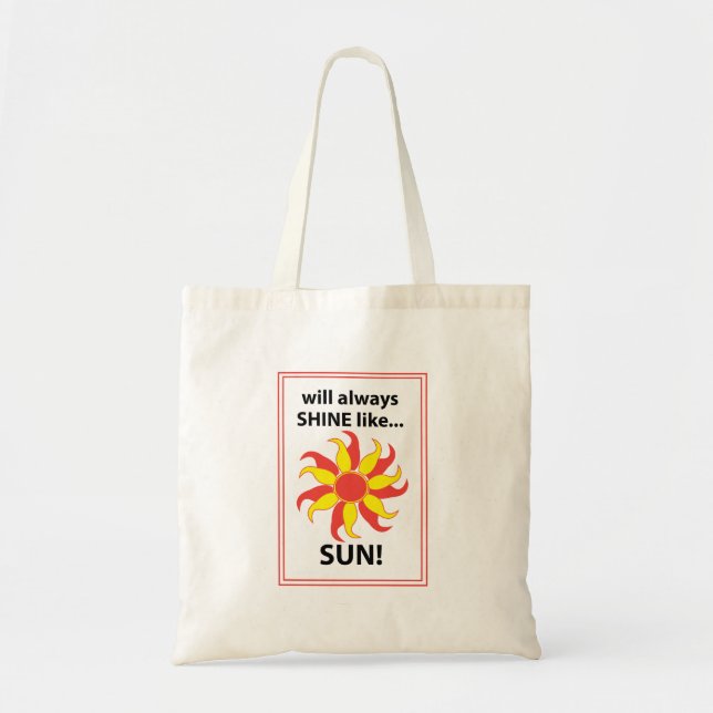 Tote Bag Tarot Soleil Tarot Mystique (Devant)