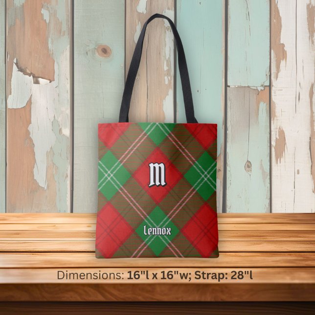 Tote Bag Tartan Clan Lennox (Créateur téléchargé)
