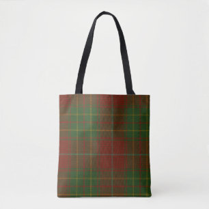 Tote Bag Tartan de clan de Burnett