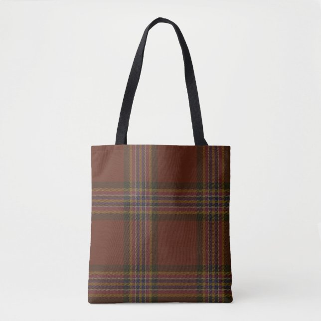 Tote Bag Tartan de clan de Conroy (Devant)