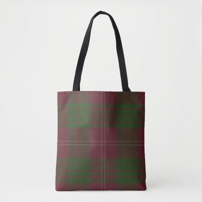 Tote Bag Tartan de clan de Crawford (Devant)