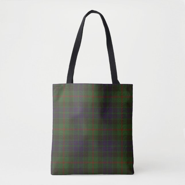 Tote Bag Tartan de clan de Gunn (Devant)