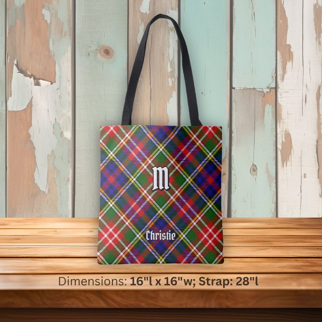Tote Bag Tartan du clan Christie (Créateur téléchargé)