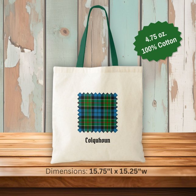 Tote Bag Tartan du clan Colquhoun (Créateur téléchargé)