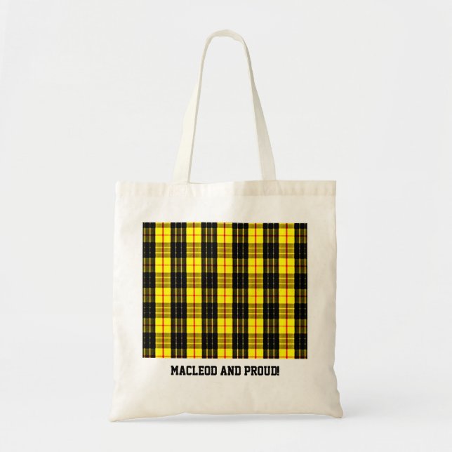 Tote Bag Tartan Lewis de MacLeod (Devant)