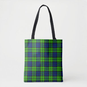 Tote Bag Tartan plaqué Blackwatch