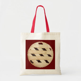 Tote Bag Tarte à la framboise/Sac fourre-tout de tarte