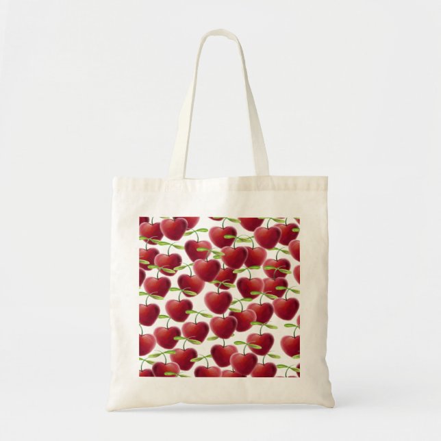 Tote Bag Tarte aux cerises (Devant)