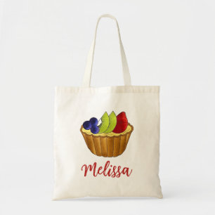 Tote Bag Tarte aux fruits Chef pâtisserie française Cuisine