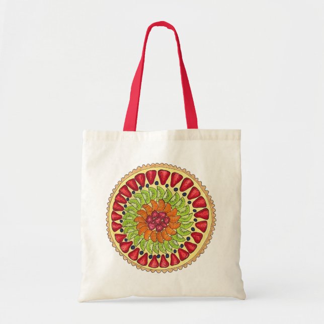 Tote Bag Tarte aux Fruits Tarte aux tartes Pâte française (Devant)