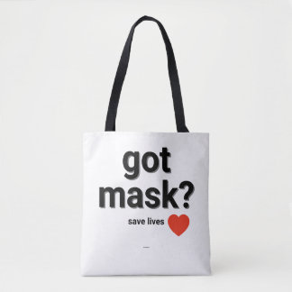 Tote Bag T'as Mask ?Sac fourre-tout