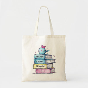 Tote Bag Tasse « Un chapitre de plus, je promets » Amateu