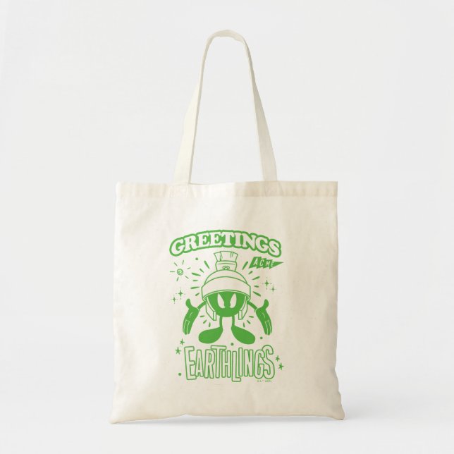 Tote Bag Tasty Retro MARVIN LE MARTIAN™ (Devant)