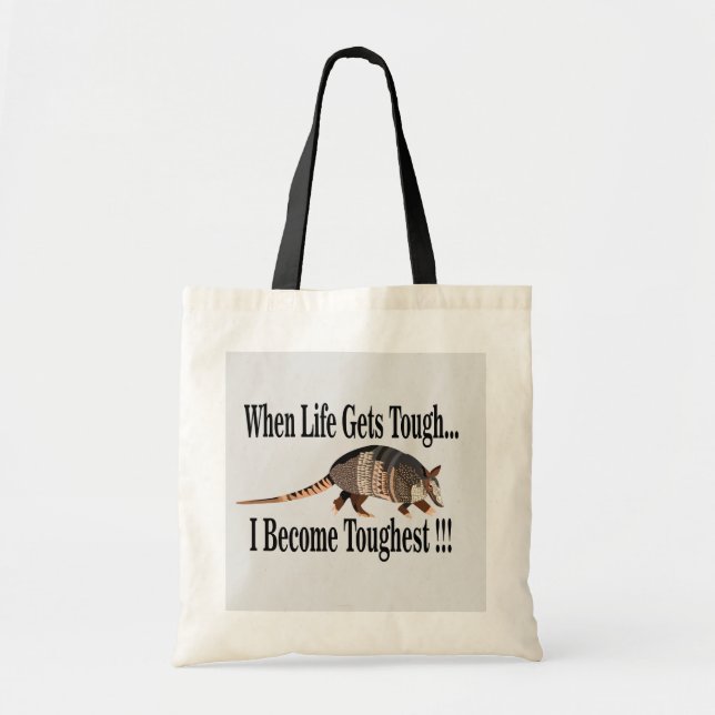 Tote Bag Tatouage Animal Inspirant  (Devant)