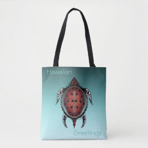 Tote Bag Tatouage de Fantasy Turtle