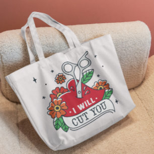 Tote Bag Tattoo coiffeur