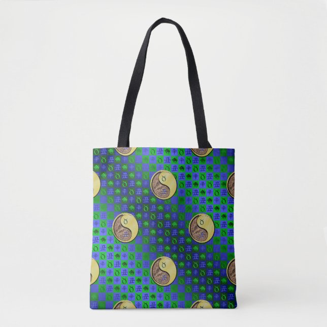 Tote Bag Taureau & Boeuf de Métal (Devant)