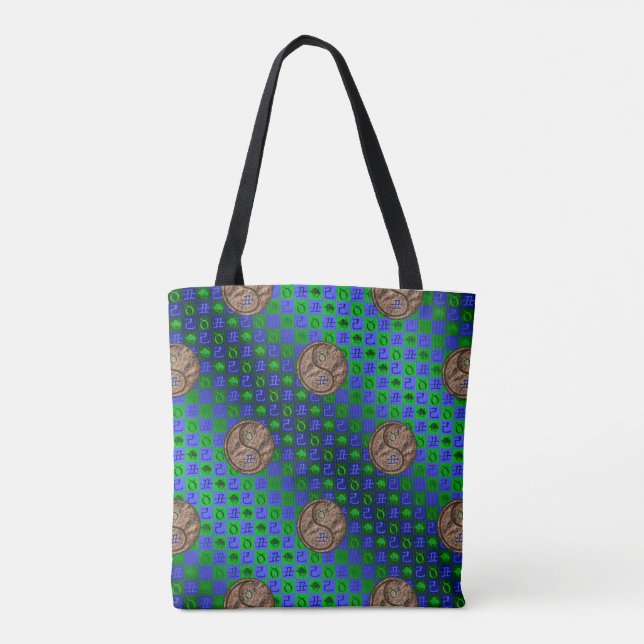 Tote Bag Taureau & Bœuf de terre (Dos)