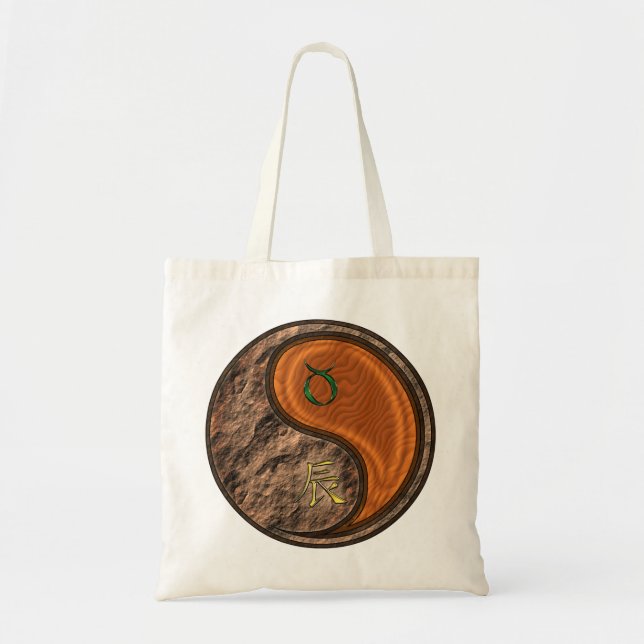 Tote Bag Taurus & Dragon de Bois (Devant)