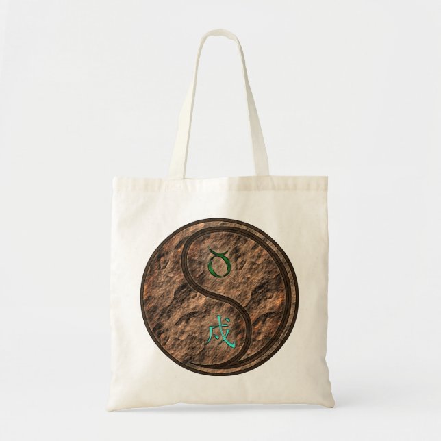 Tote Bag Taurus & Earth Dog (Devant)