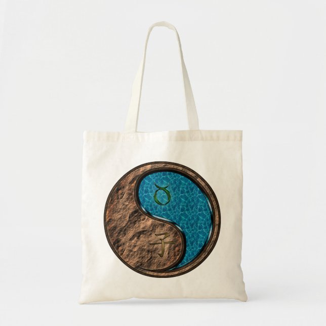 Tote Bag Taurus et rat d'eau (Devant)