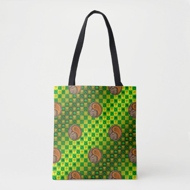 Tote Bag Taurus & Singe de Bois (Devant)