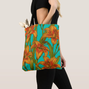 Tote Bag Tawny fleurs quotidiennes