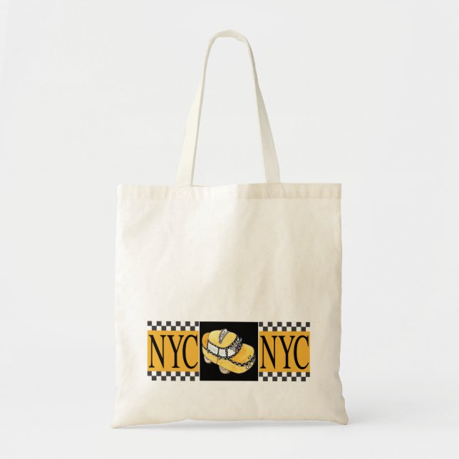 Tote Bag Taxi NYC (Devant)